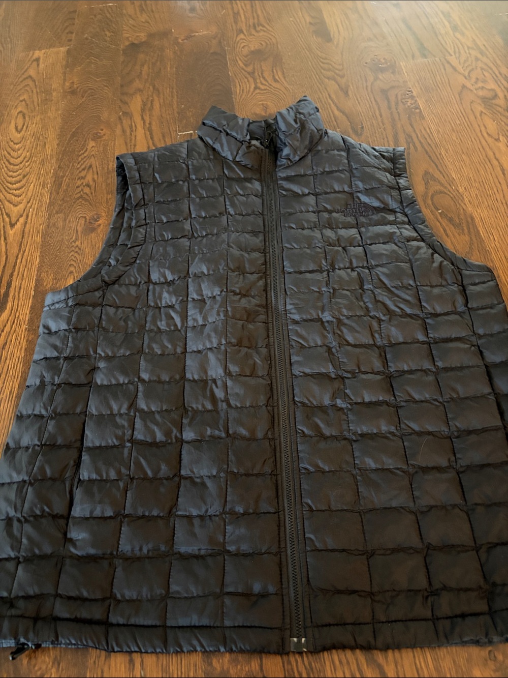 The North Face Black Quilted Packable Vest - Lightweight Insulation